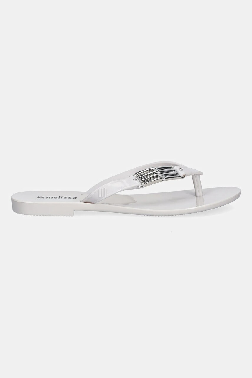 В'єтнамки Melissa MELISSA HARMONIC M CHIC AD жіночі колір білий на плоскому ходу M 35906.BB093