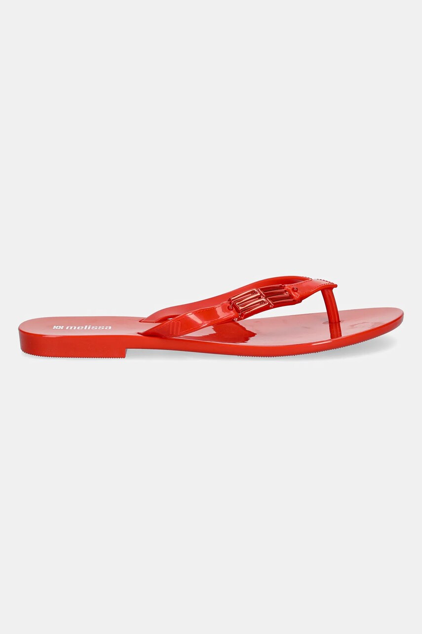 В'єтнамки Melissa MELISSA HARMONIC M CHIC AD жіночі колір червоний на плоскому ходу M 35906.BB094