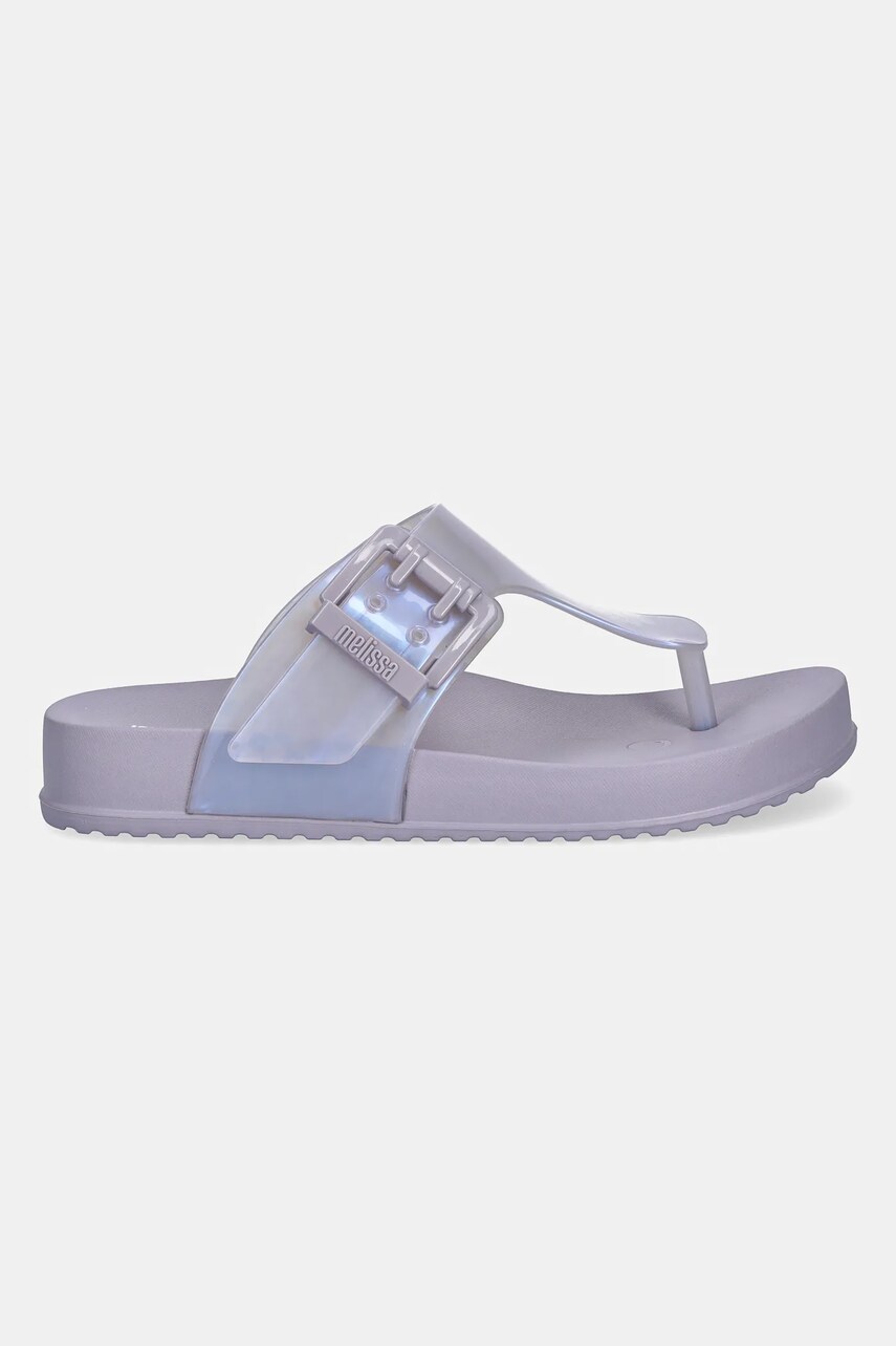 В'єтнамки Melissa MELISSA COZY FLIP FLOP AD жіночі колір фіолетовий на плоскому ходу M 35933.BC915