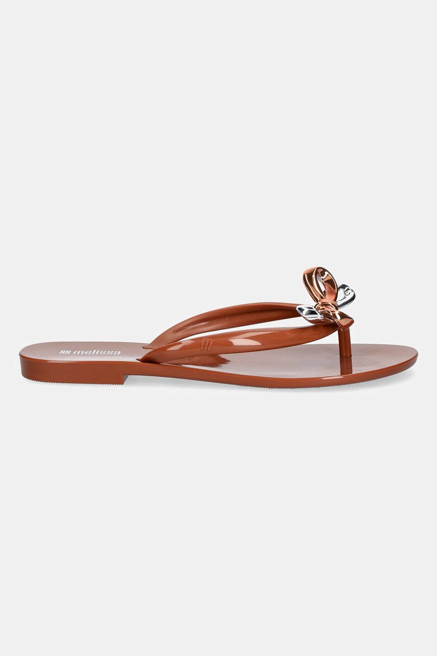 В'єтнамки Melissa MELISSA HARMONIC ECLIPSE AD жіночі колір коричневий на плоскому ходу M 35997.BF584