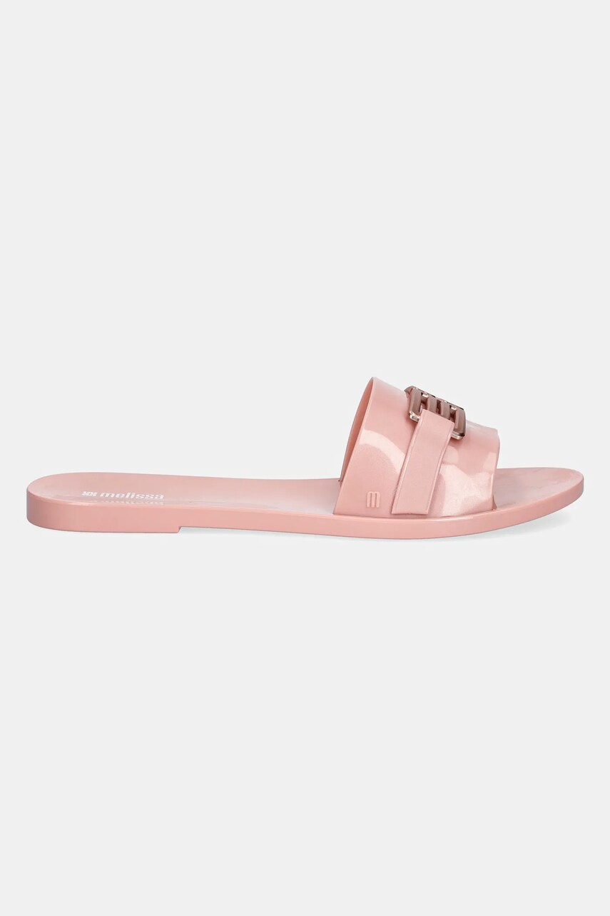 В'єтнамки Melissa MELISSA BABE M CHIC AD жіночі колір рожевий на плоскому ходу M 36000.BF047