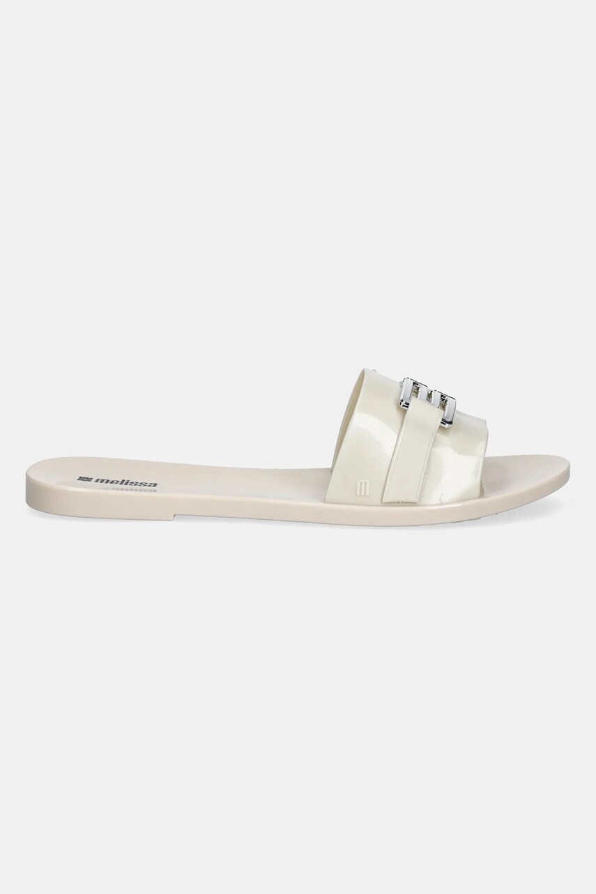 В'єтнамки Melissa MELISSA BABE M CHIC AD жіночі колір бежевий на плоскому ходу M 36000.BF048