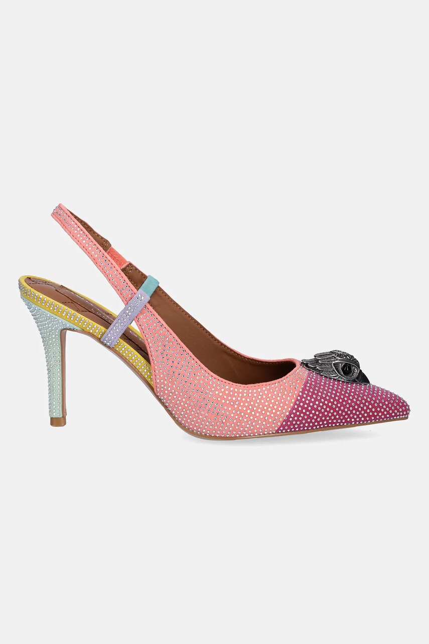 Замшеві туфлі Kurt Geiger London Belgravia High Sling 3422869209