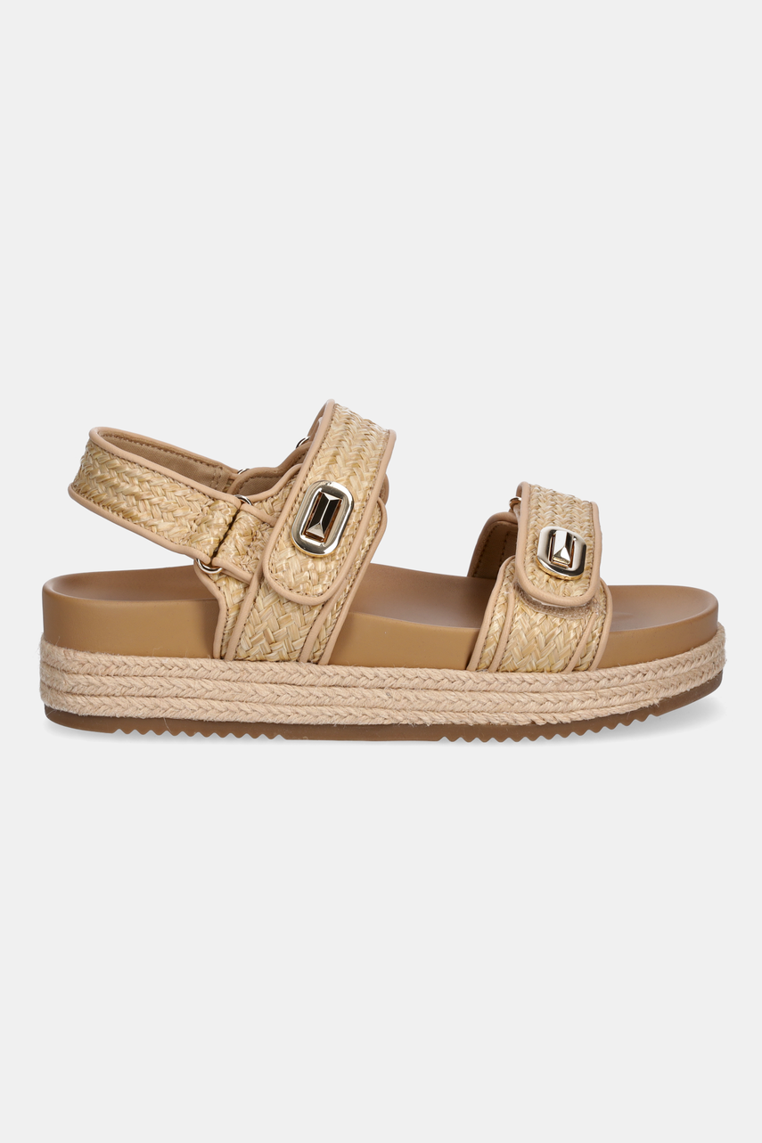 Сандалі Aldo SUNHAVEN жіночі колір бежевий на платформі 13902557