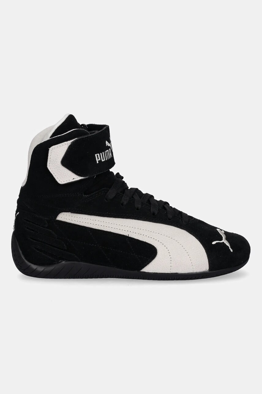 Замшеві кросівки Puma Speedcat Mid колір чорний 400384