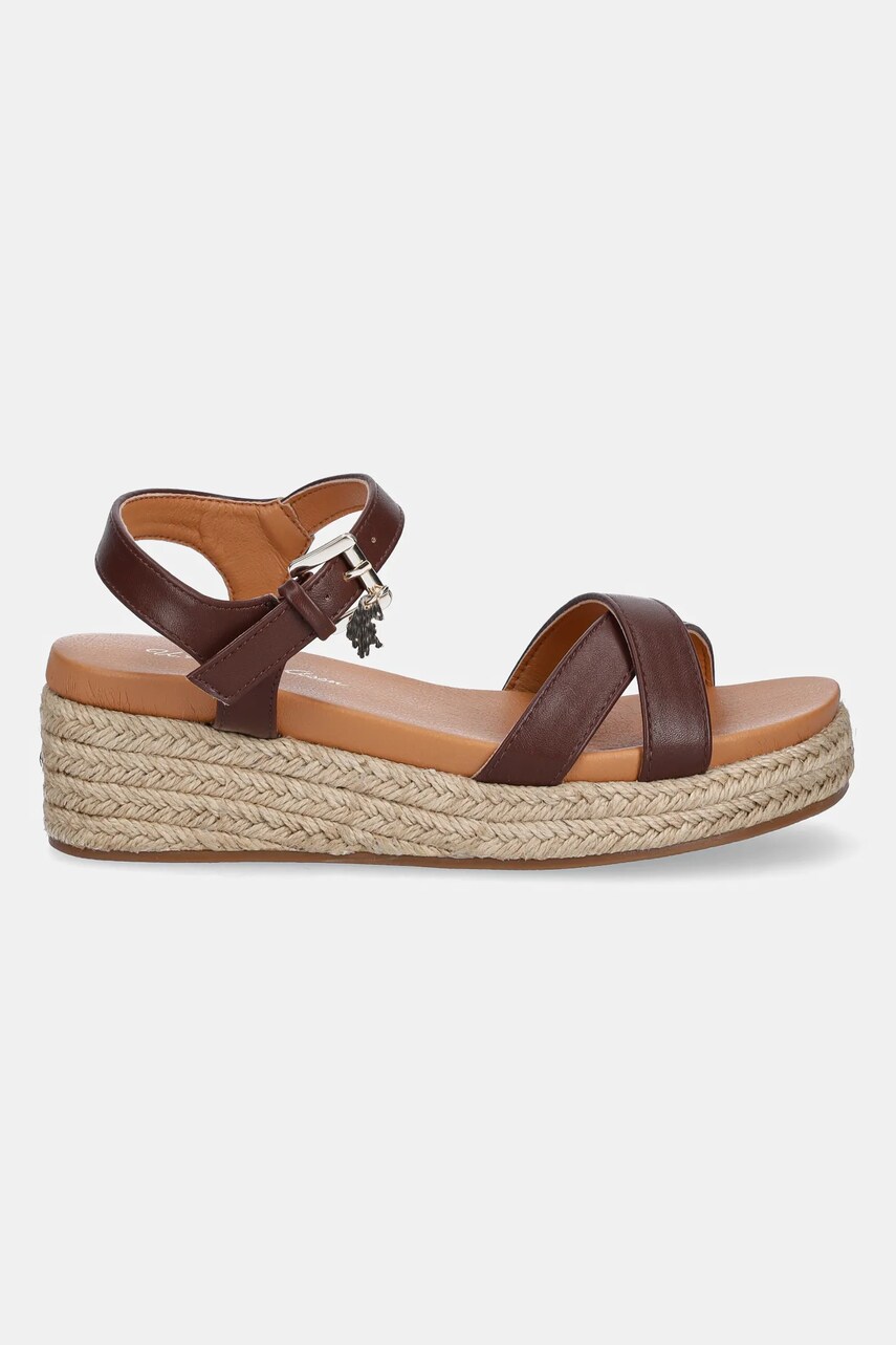 Сандалі U.S. Polo Assn. ASTRID002W/5Y1 колір коричневий ASTRID