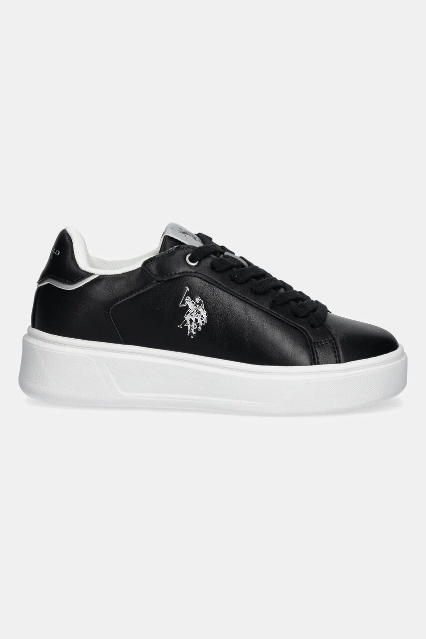 Кросівки U.S. Polo Assn. YVONNE001W/5Y2 жіночі колір чорний YVONNE