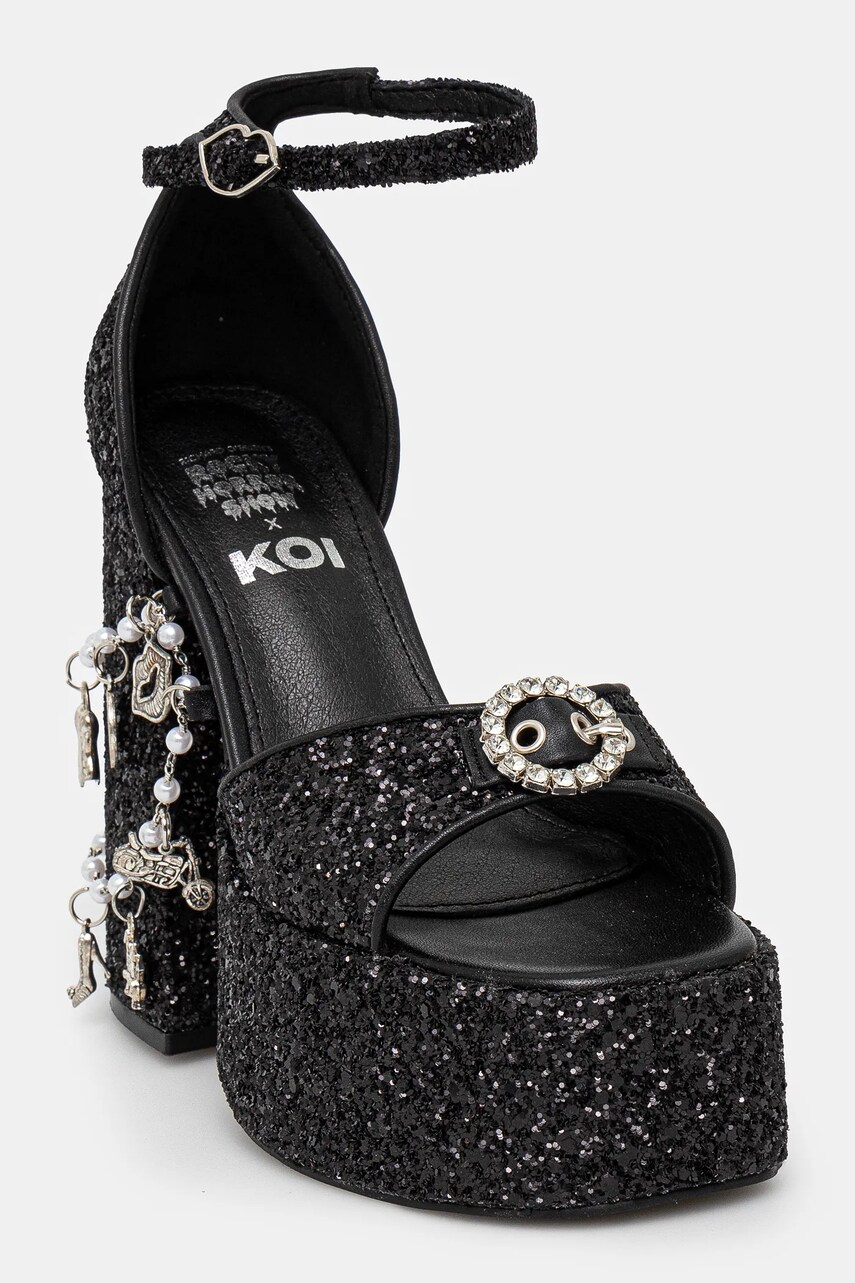 Сандалі Koi Footwear x Rocky Horror Show Frank N Furter Charm Heels колір чорний Frank N Furter
