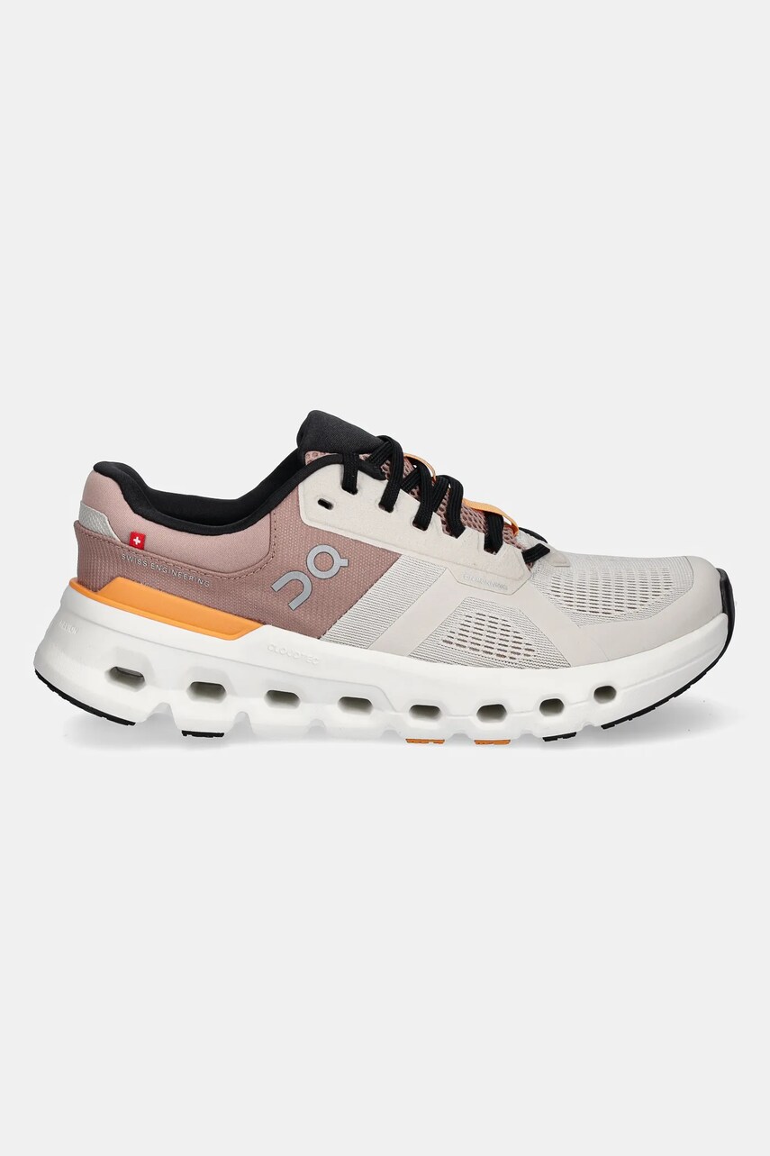 Бігові кросівки ON running Cloudrunner 2 колір бежевий 3WE10133196
