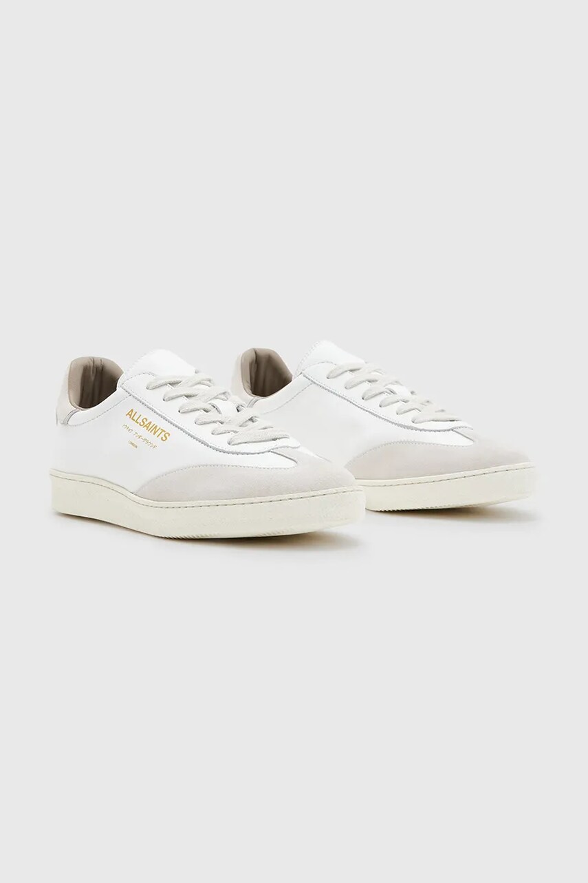 Шкіряні кросівки AllSaints Thelma Sneaker жіночі колір білий W111FB