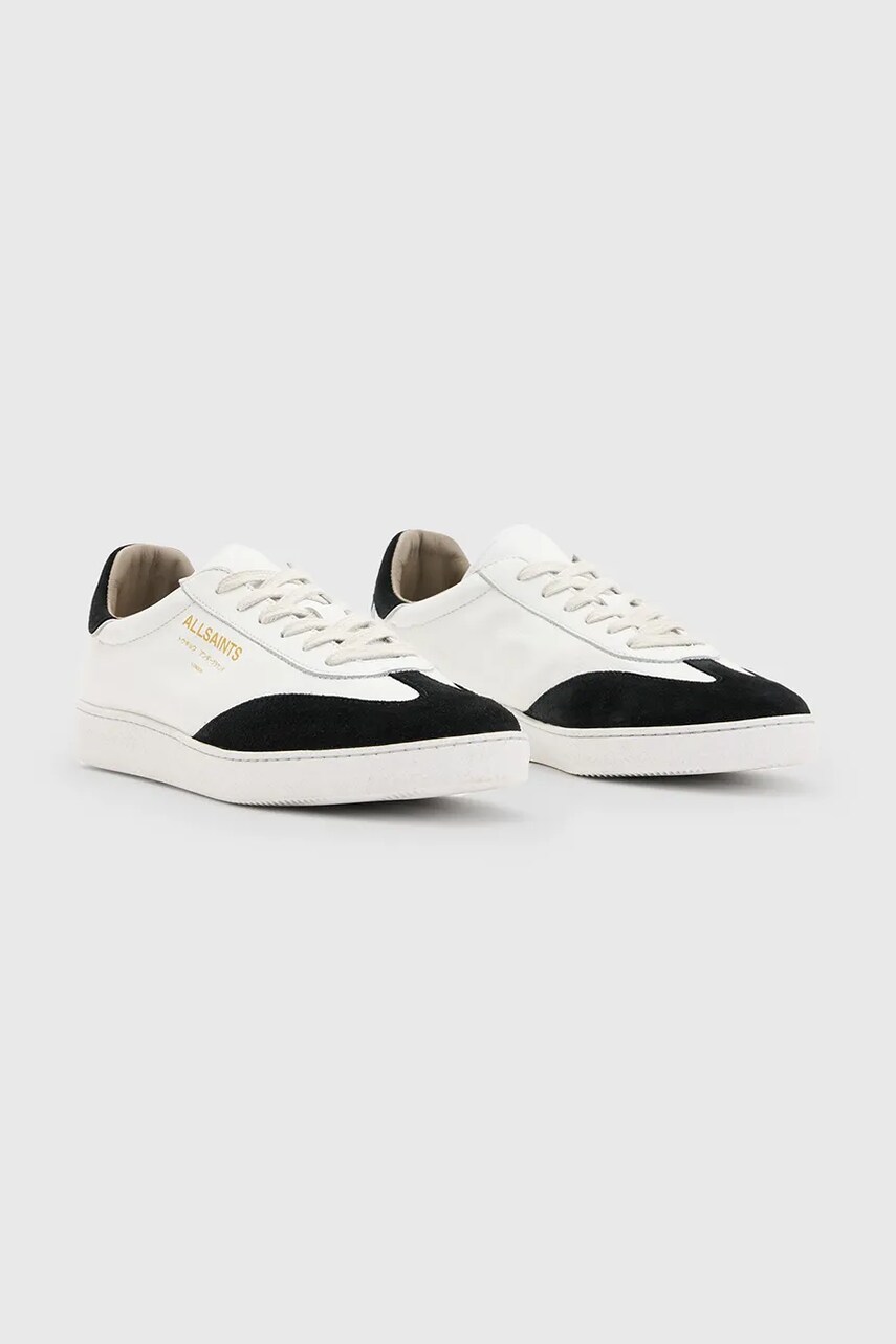 Шкіряні кросівки AllSaints Thelma Sneaker жіночі колір чорний W111FB