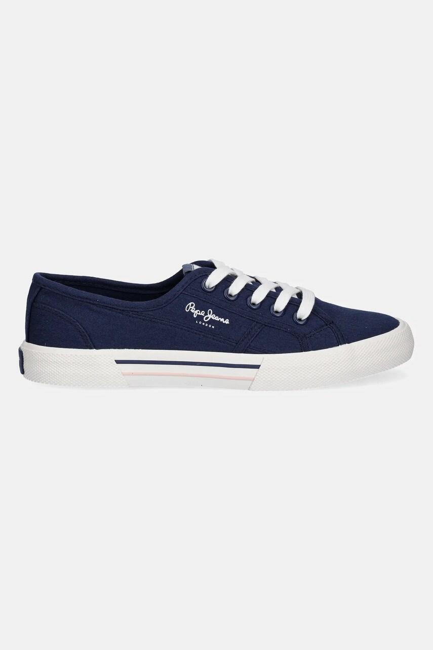 Кеди Pepe Jeans BRADY BASIC W жіночі колір синій PLS31287