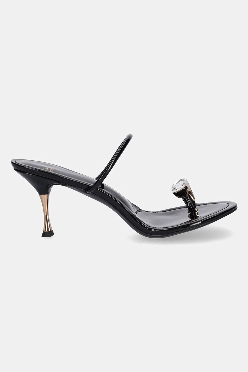 Шльопанці Jeffrey Campbell 10-Carat-M жіночі колір чорний на шпильці JC-1591-1-1