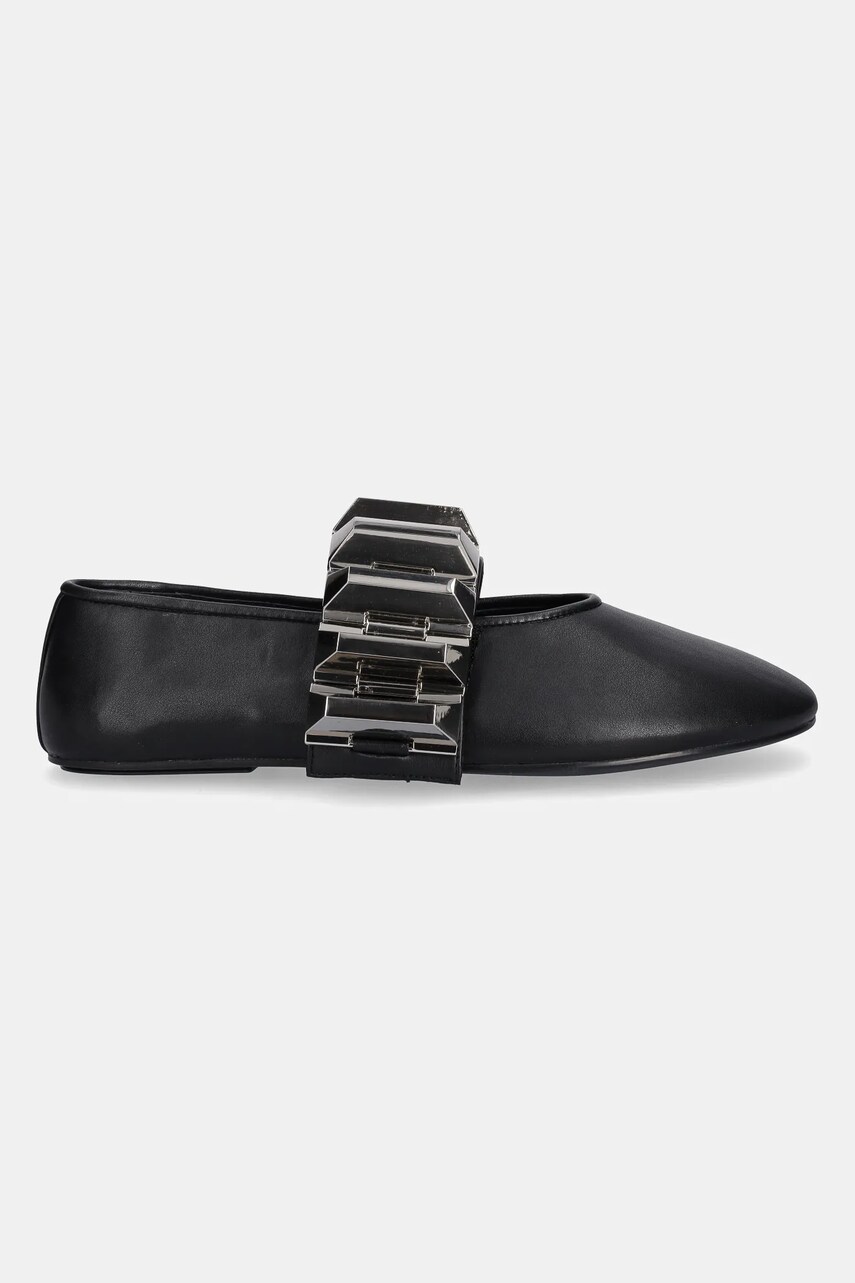 Балетки Jeffrey Campbell Rigid колір чорний  JC-1555-3-3