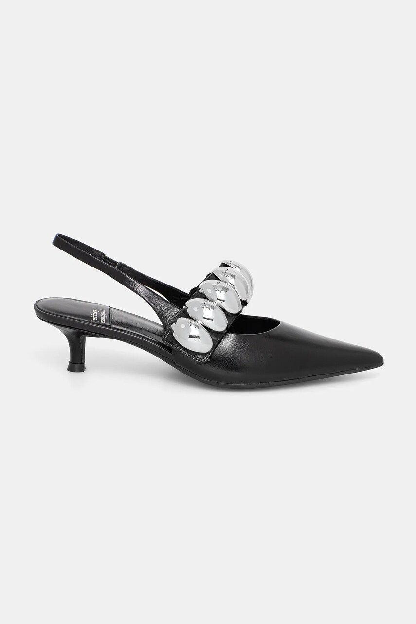 Шкіряні туфлі Jeffrey Campbell Persona-Sd колір чорний JC-1256-19-4