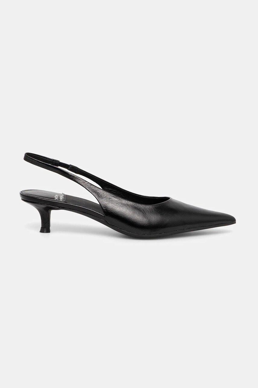 Шкіряні туфлі Jeffrey Campbell Persona колір чорний JC-1256-1-11