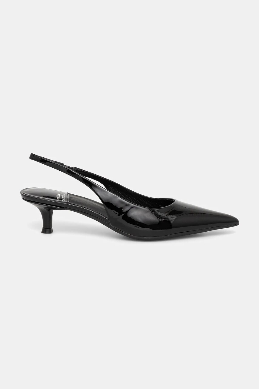 Шкіряні туфлі Jeffrey Campbell Persona колір чорний JC-1256-1-23