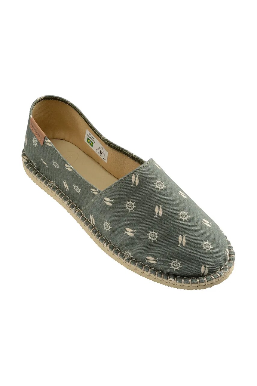 Еспадрилі Havaianas ORGINE IV колір зелений 4147972.4896