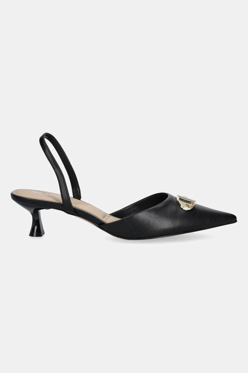 Туфлі Aldo DELICATE колір чорний на низьких підборах 13918896