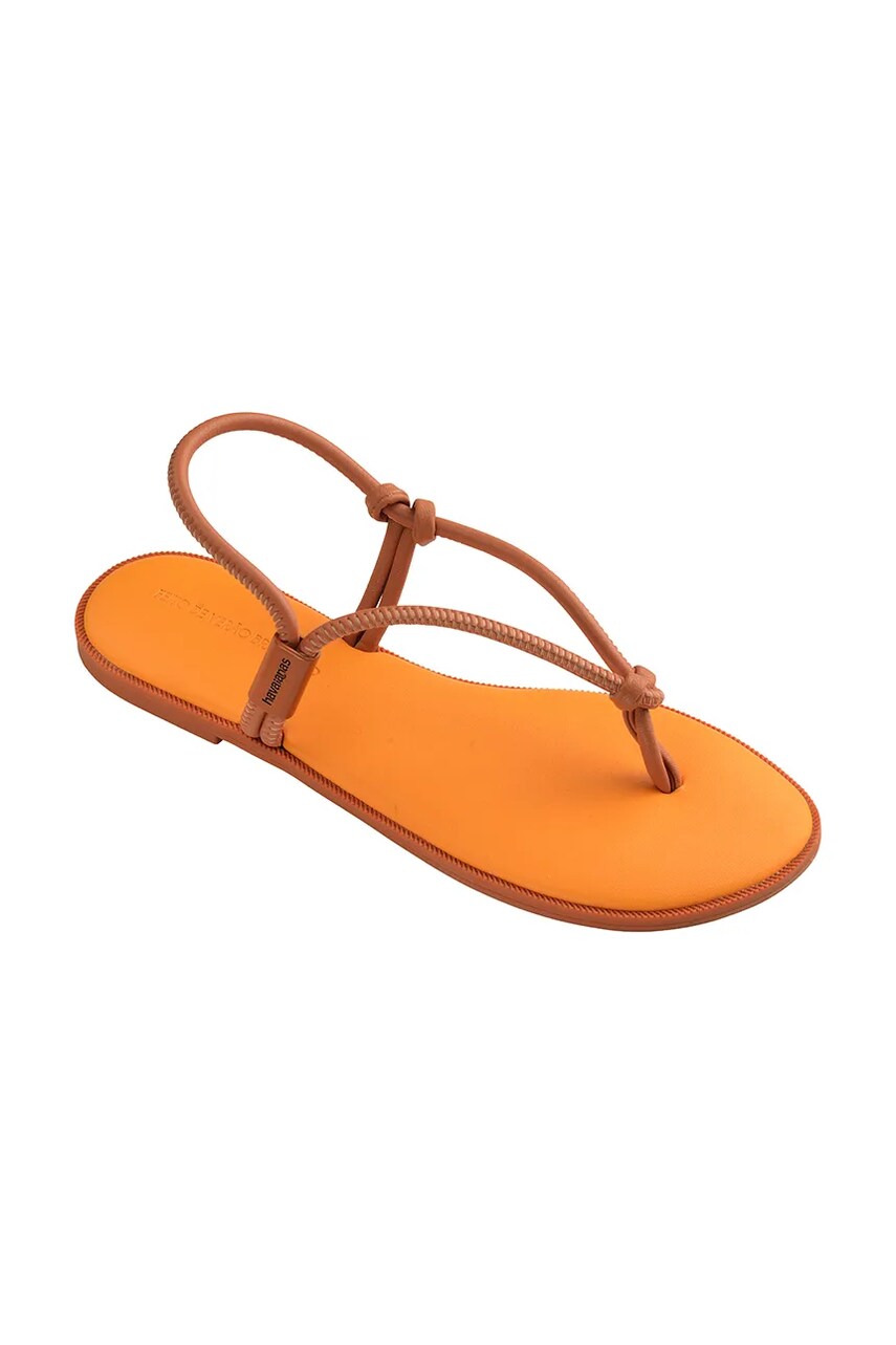 Сандалі Havaianas UNA ACAI CERRADO жіночі колір помаранчевий 4149616.4919