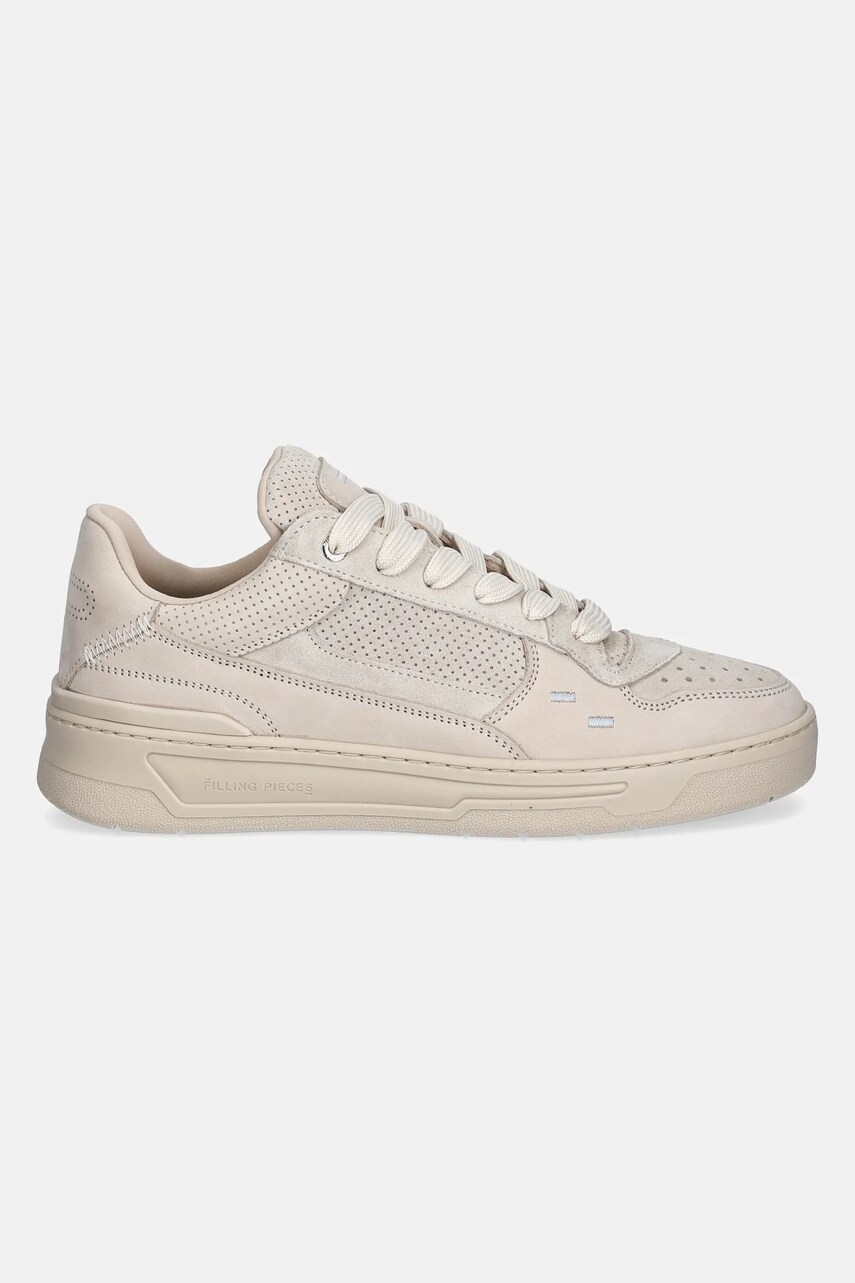 Замшеві кросівки Filling Pieces Cruiser Dive колір бежевий 64478881890