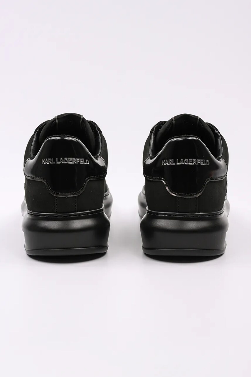 Кросівки з нубуку Karl Lagerfeld KAPRI MENS колір чорний KL52512K