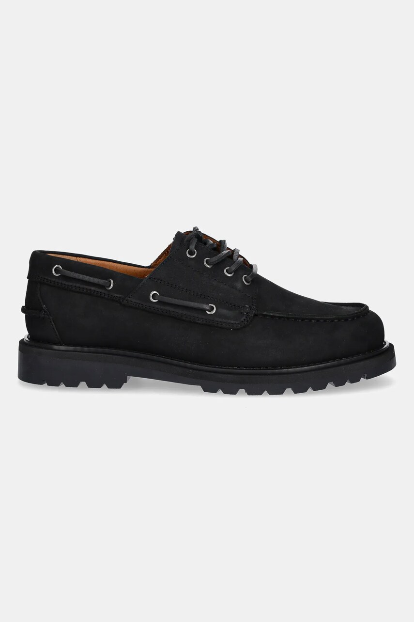 Туфлі на низькому ходу з нубуку Vagabond Shoemakers JAY колір чорний 5977-050-20