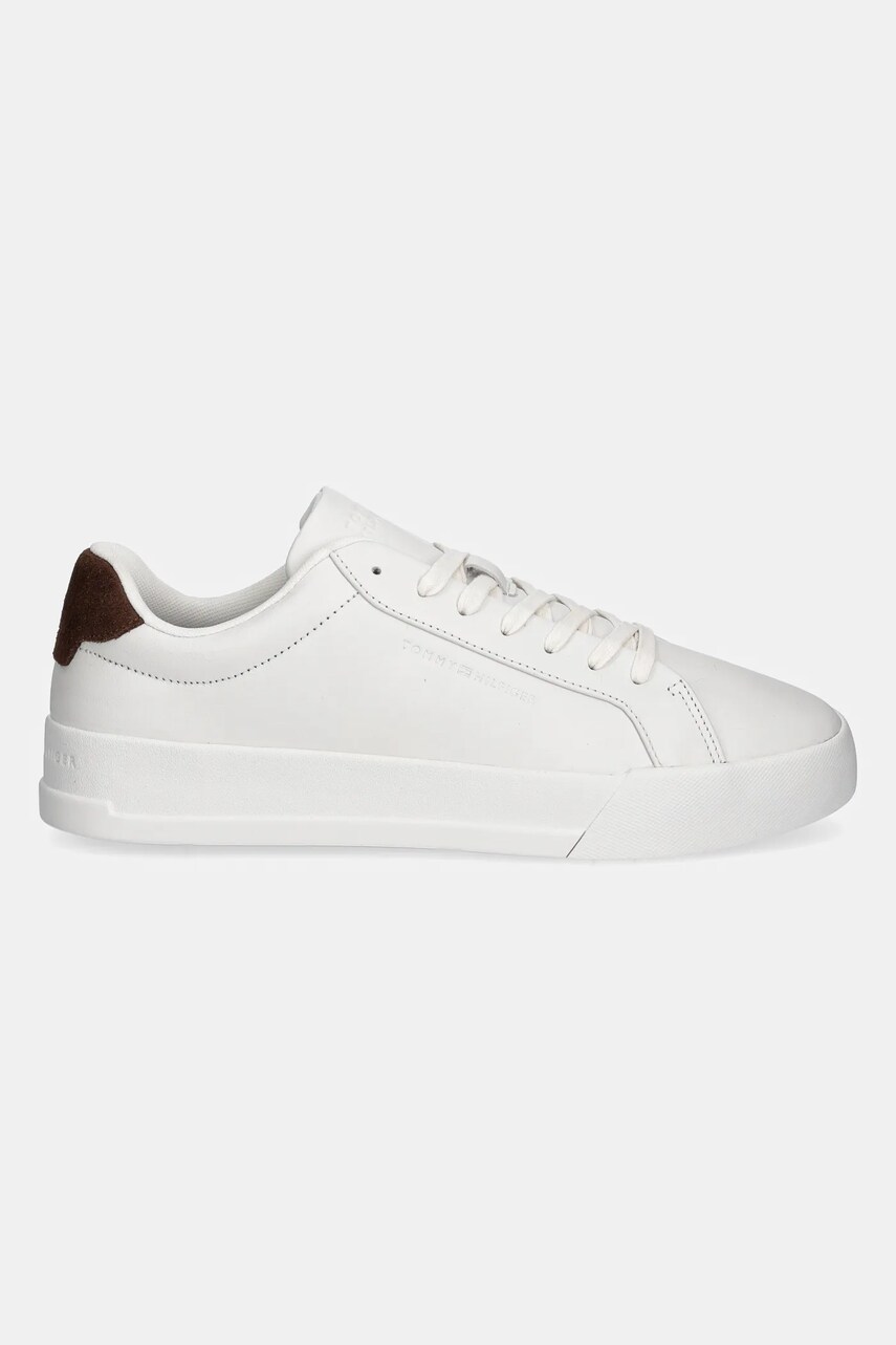 Кросівки Tommy Hilfiger TH COURT BETTER LTH колір білий FM0FM05322