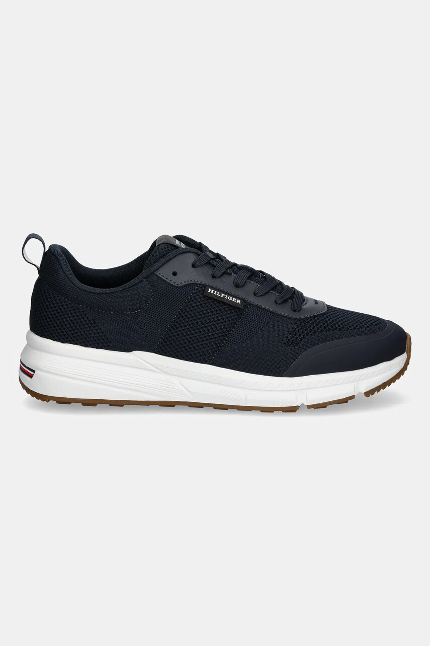 Кросівки Tommy Hilfiger LIGHTWEIGHT MODERN KNIT RUNNER колір синій FM0FM05326
