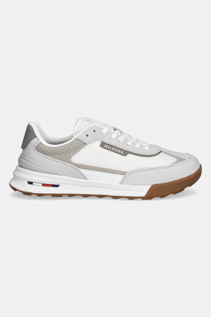 Кросівки Tommy Hilfiger RETRO RUNNER SEASONAL колір білий FM0FM05328