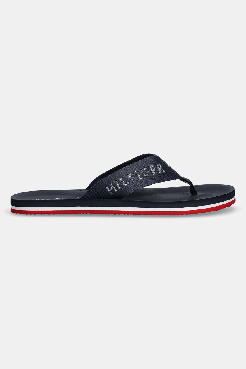 В'єтнамки Tommy Hilfiger COMFORT HILFIGER BEACH SANDAL чоловічі колір синій FM0FM05341
