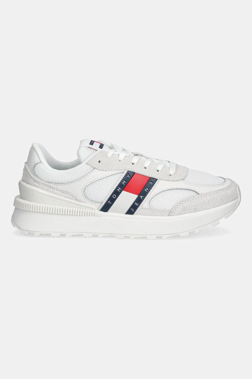 Кросівки Tommy Jeans TJM TECHNICAL RUNNER ESS колір білий EM0EM01537