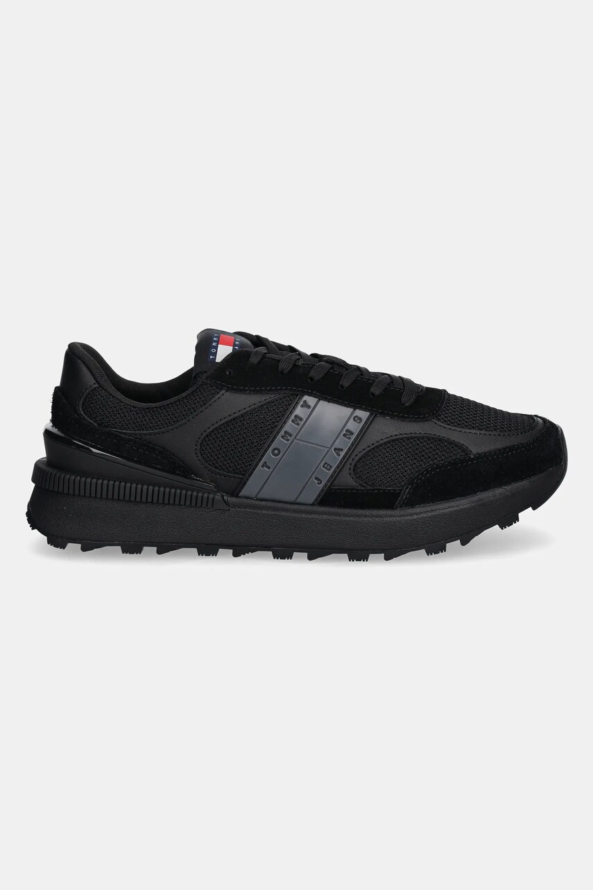 Кросівки Tommy Jeans TJM TECHNICAL RUNNER ESS колір чорний EM0EM01537