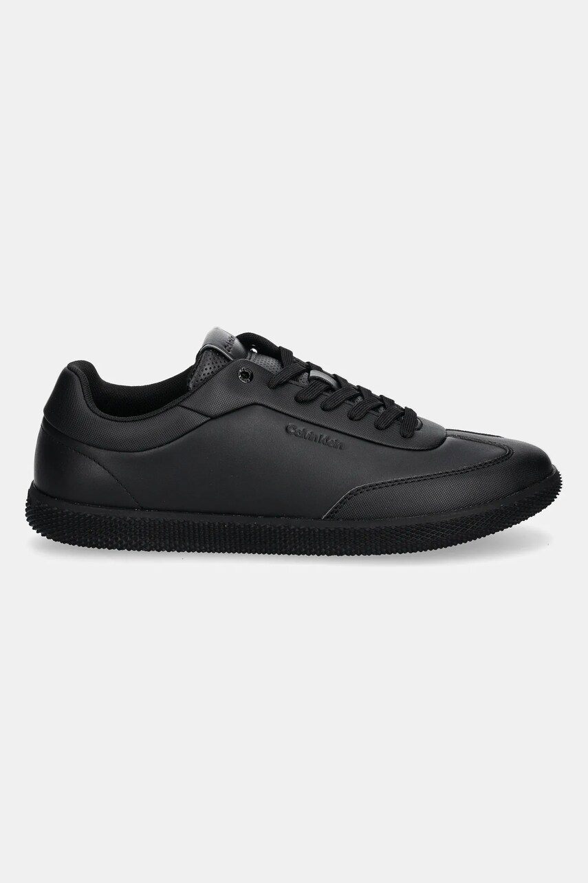 Кросівки Calvin Klein LOW TOP LACE UP LTH колір чорний HM0HM01790
