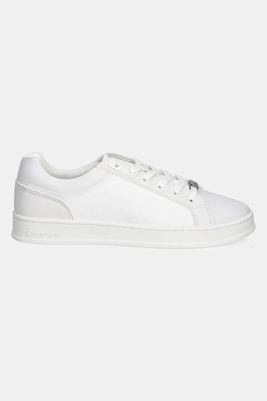 Кросівки Calvin Klein LOW TOP LACE UP NB MONO колір білий HM0HM01768