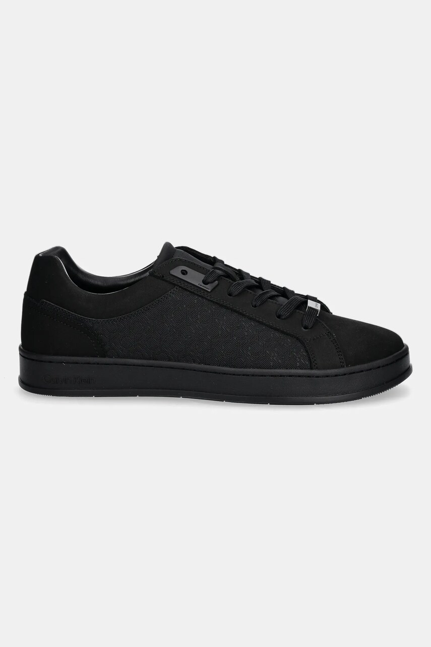 Кросівки Calvin Klein LOW TOP LACE UP NB MONO колір чорний HM0HM01768