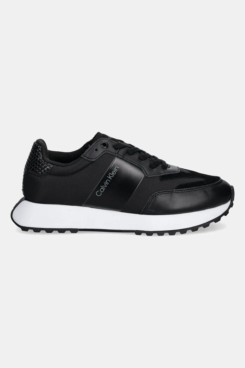 Купити Кросівки Calvin Klein LOW TOP LACE UP NYLON WOVEN колір чорний HM0HM01841 – головне зображення