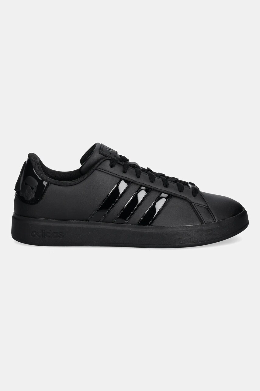 Кросівки adidas Grand Court x Mandalorian колір чорний JI2842