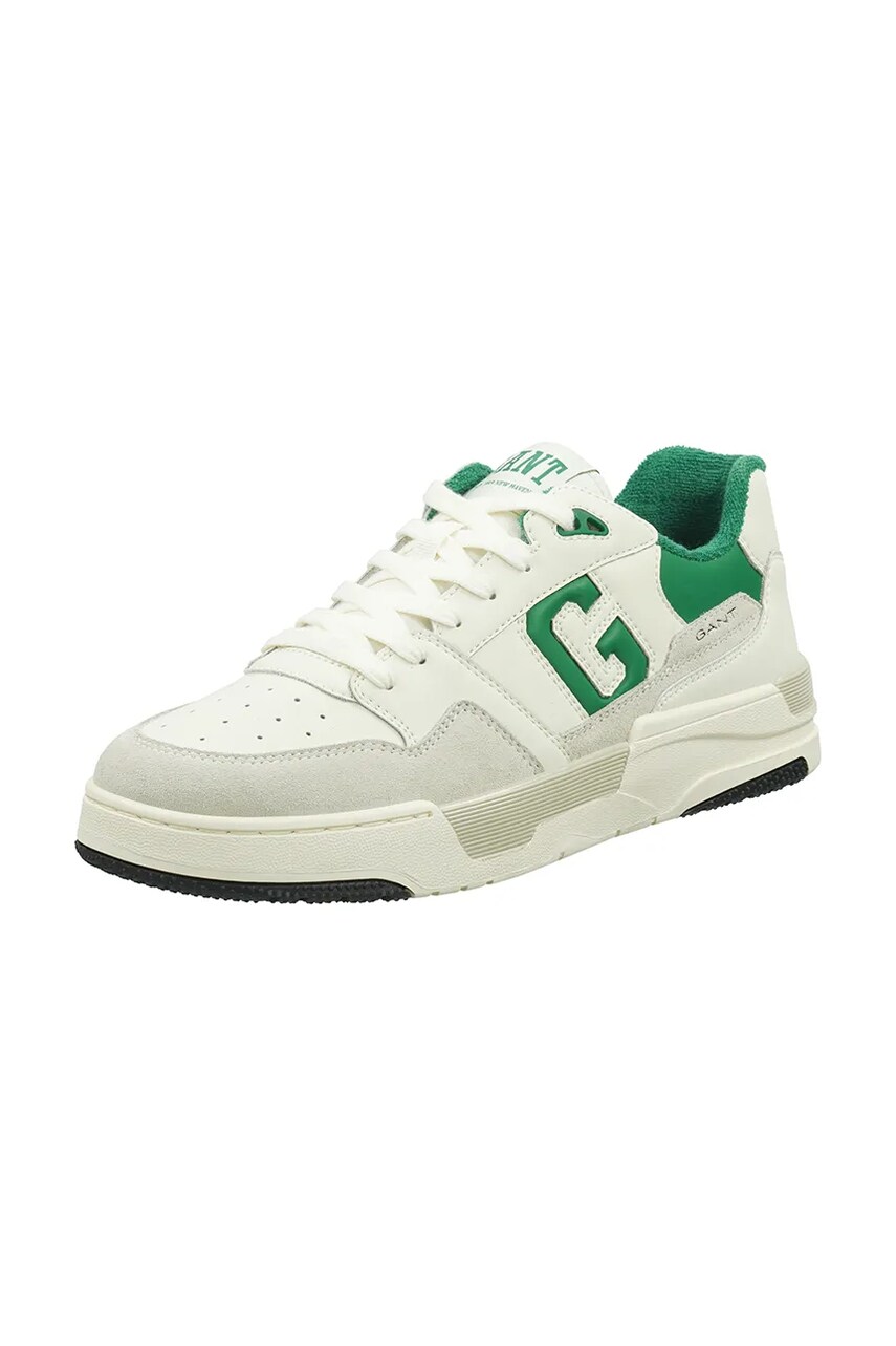 Шкіряні кросівки Gant Brookpal колір білий 30633853.G247