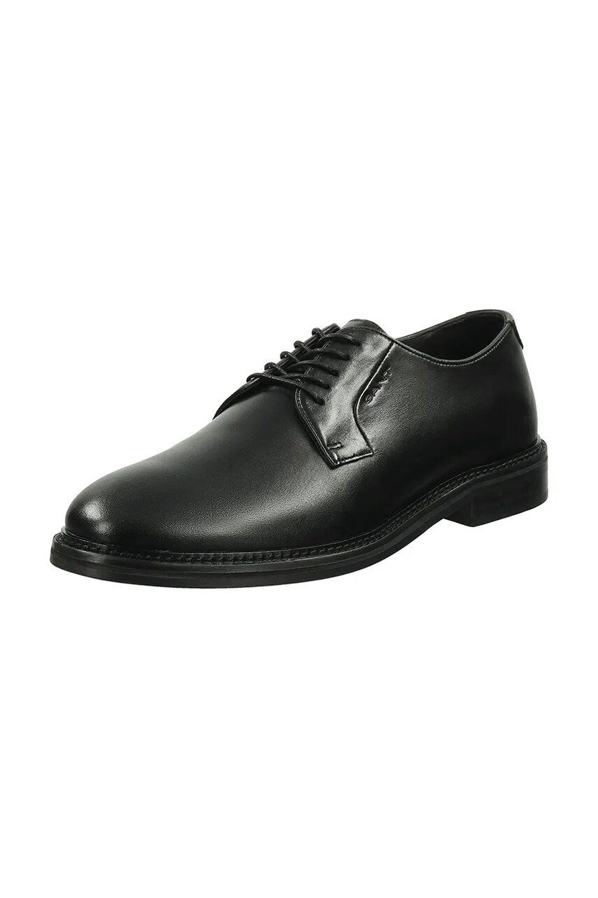 Шкіряні туфлі Gant Bidford чоловічі колір чорний 30631923.G00