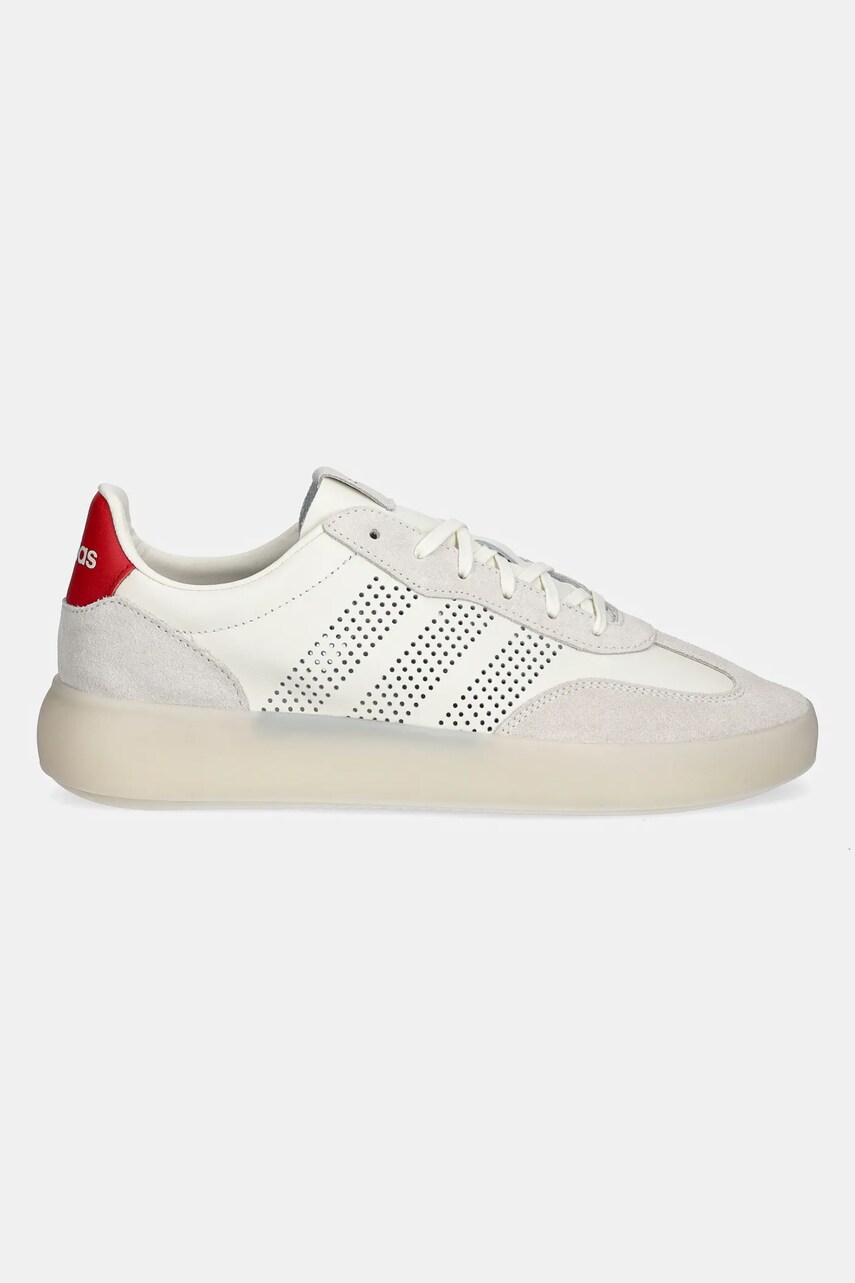 Шкіряні кросівки adidas Barreda Decode V2 колір сірий JP9672