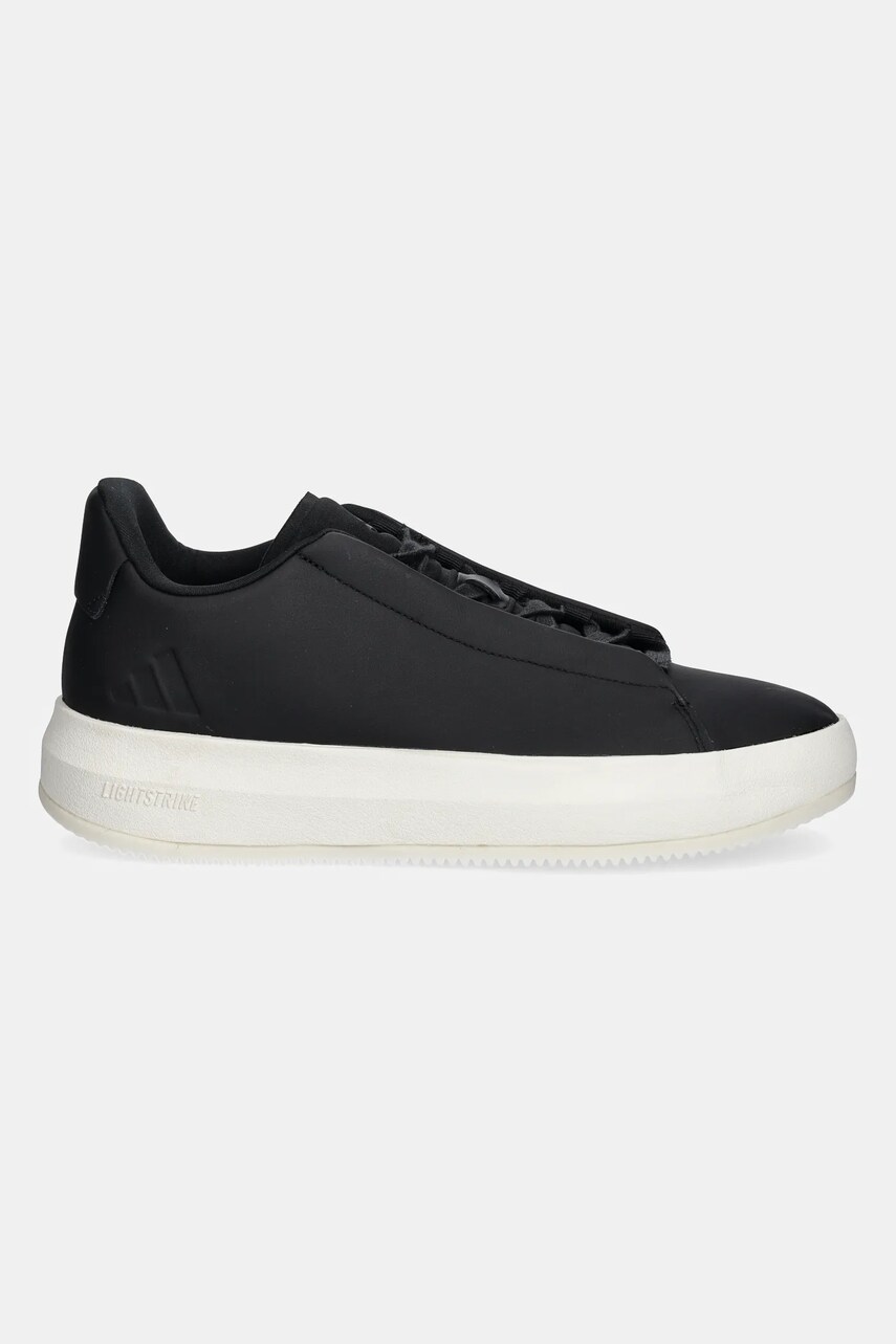 Шкіряні кросівки adidas Acesmash колір чорний JQ2301