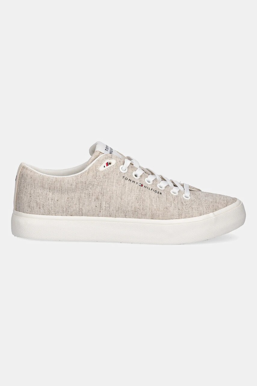 Кеди Tommy Hilfiger TH HI VULC LOW CORE CHAMBRAY чоловічі колір бежевий FM0FM05389