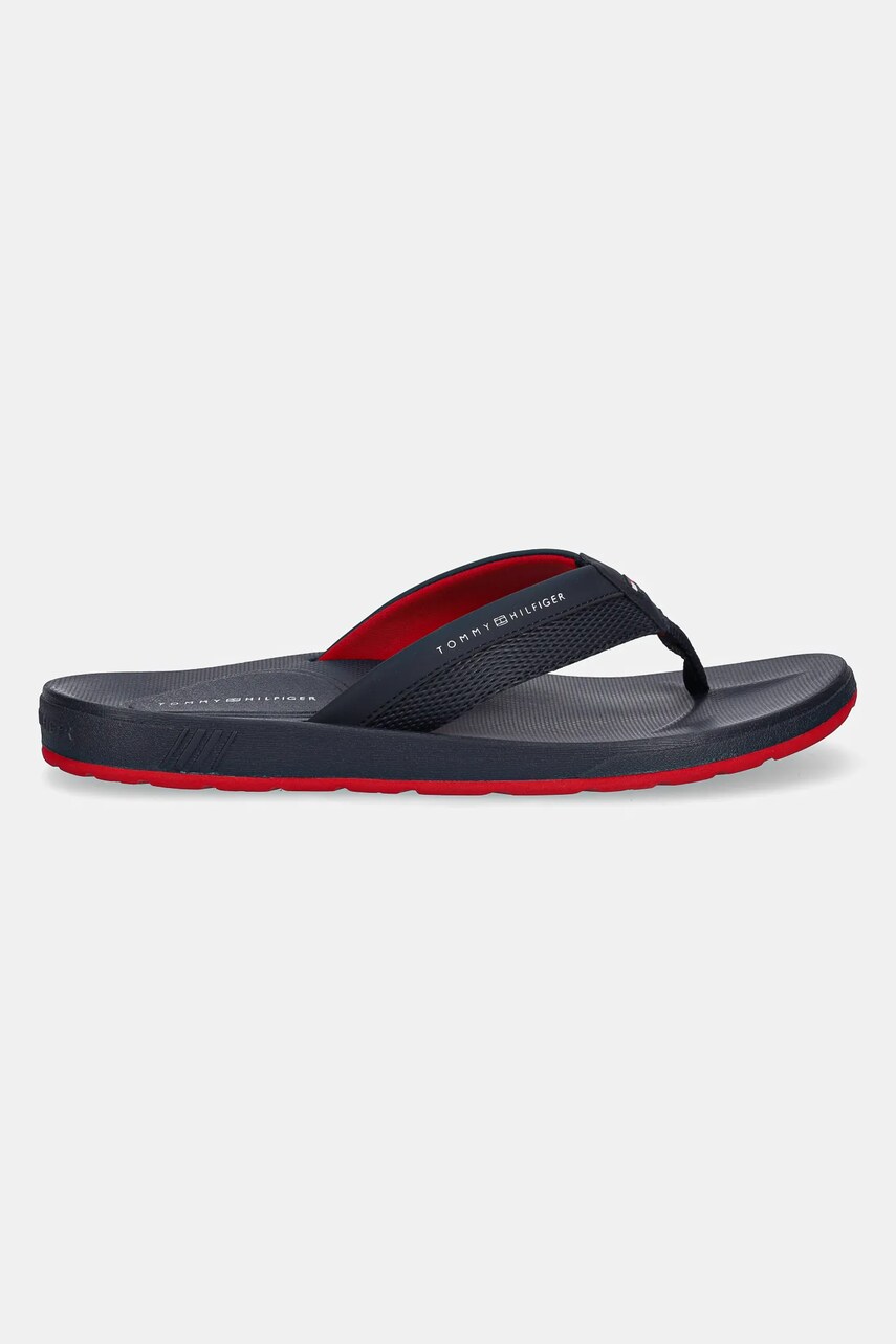 В'єтнамки Tommy Hilfiger MOLDED HILFIGER BEACH SANDAL чоловічі колір синій FM0FM05361