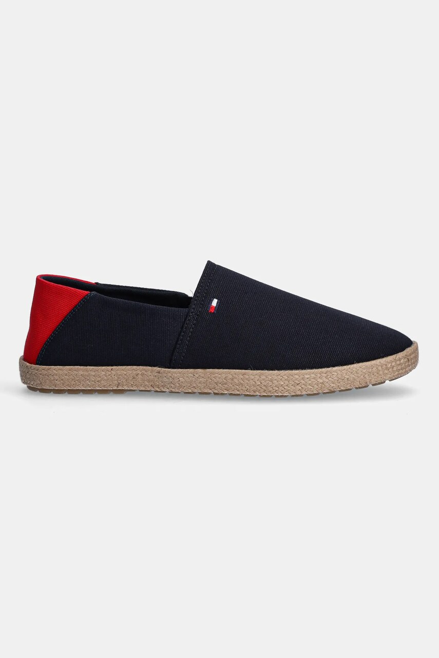 Еспадрилі Tommy Hilfiger HILFIGER ESPADRILLE CORE TEXTILE колір синій FM0FM05353