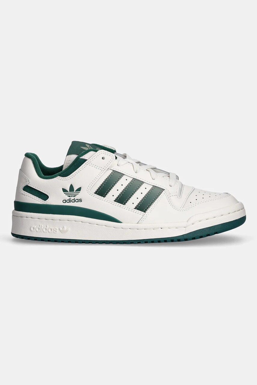 Шкіряні кросівки adidas Originals Forum Low колір бежевий JI3265