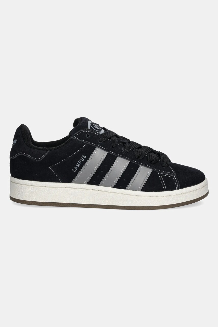Замшеві кросівки adidas Originals Campus 00s чоловічі колір чорний JR8173