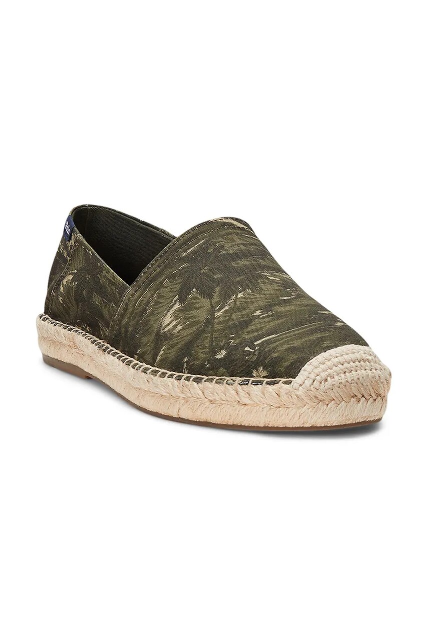 Еспадрилі Polo Ralph Lauren Cevio Slip колір зелений 803961285002