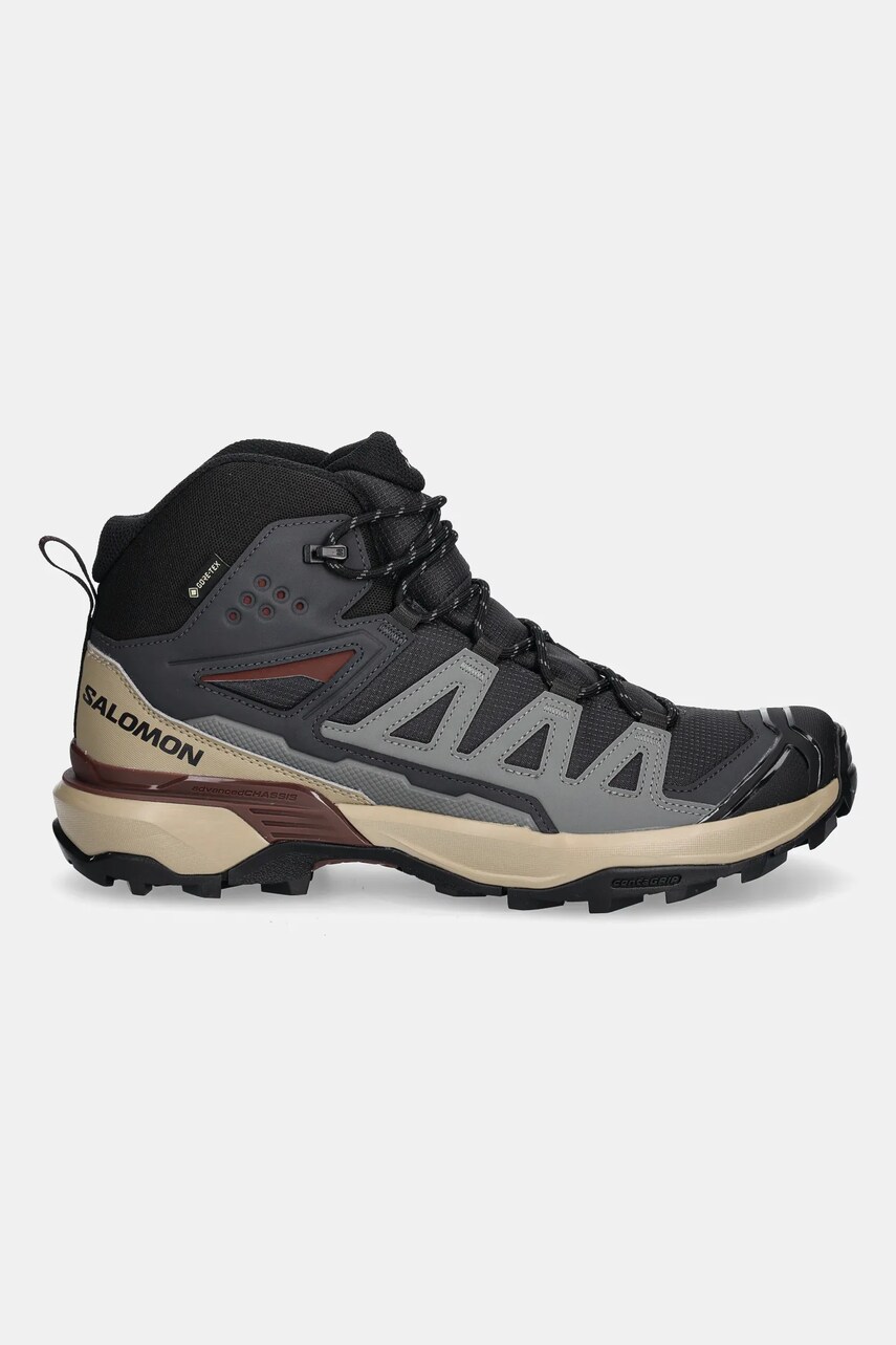 Черевики Salomon X Ultra 360 Mid GTX чоловічі колір сірий злегка утеплена L47743300