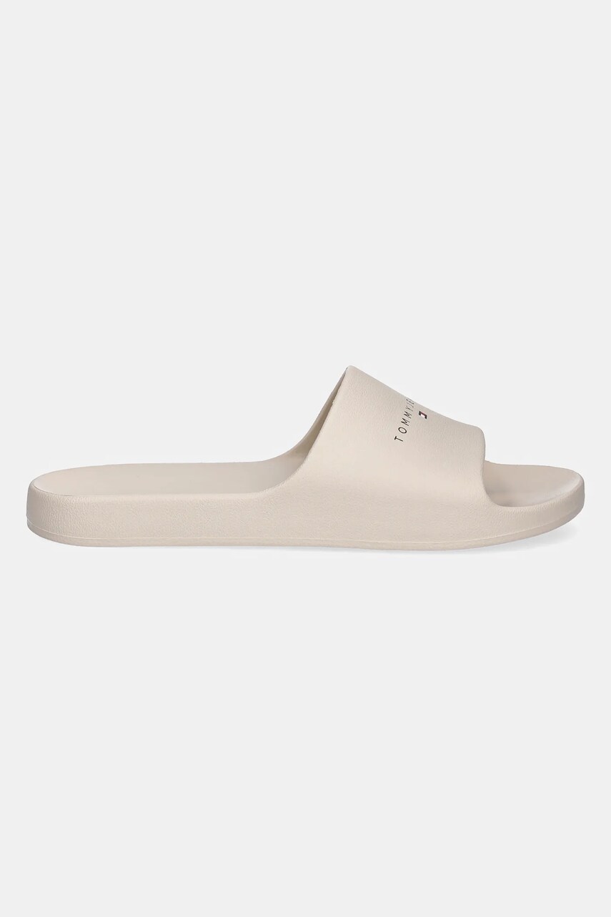 Шльопанці Tommy Jeans BASIC SANDAL чоловічі колір бежевий EM0EM01559